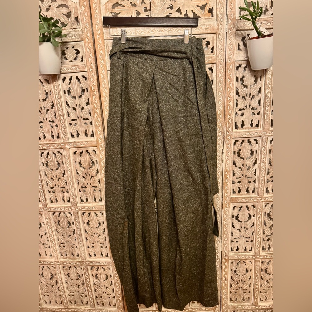 Ulla Johnson Olive Wide Leg Pants